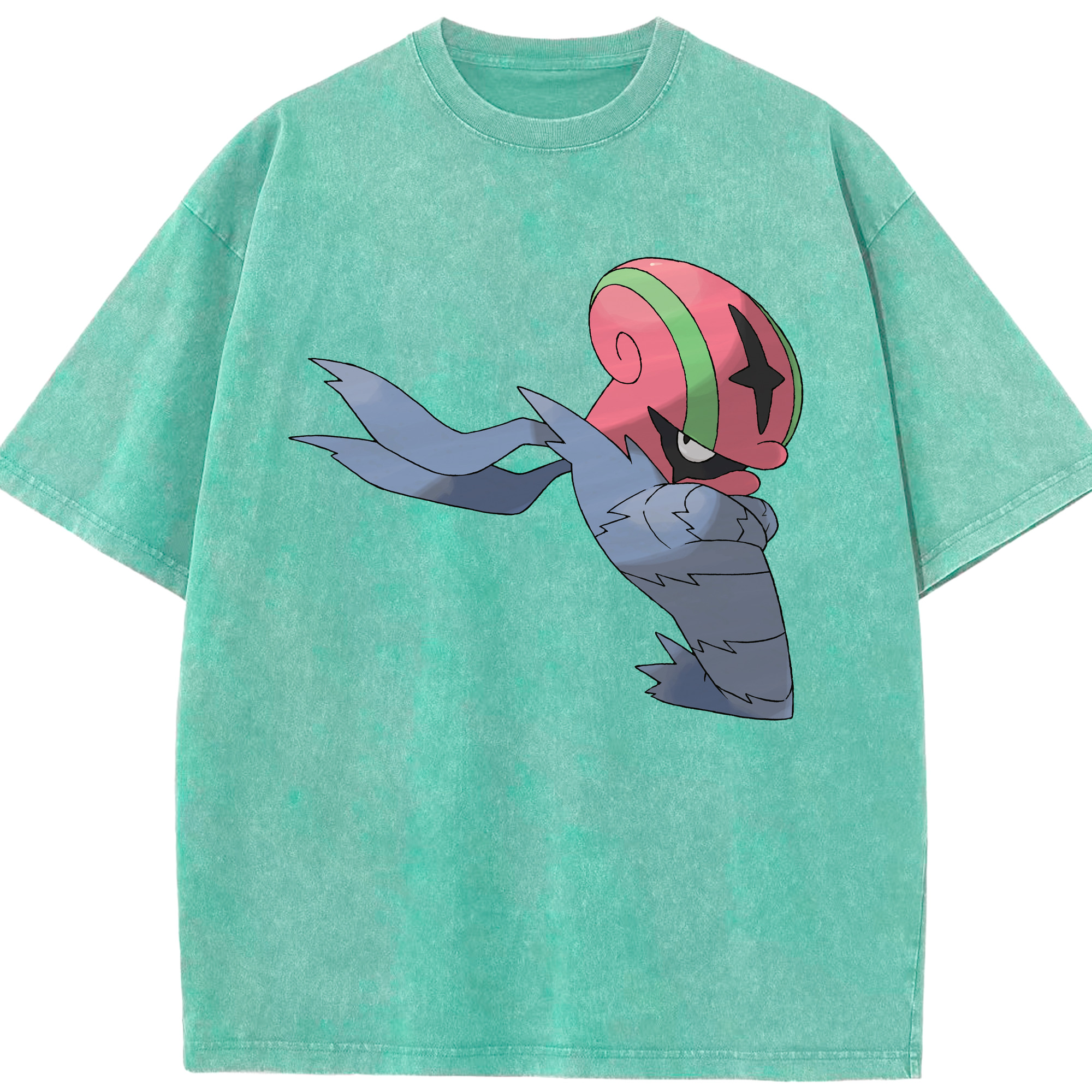 （画像用） ポケットモンスター Pokémon 綿100% ヴィンテージ風 半袖Tシャツ（フロントプリント）